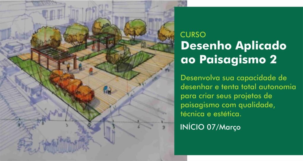 Curso de Desenho de Paisagismo - Academia Brasileira de Arte